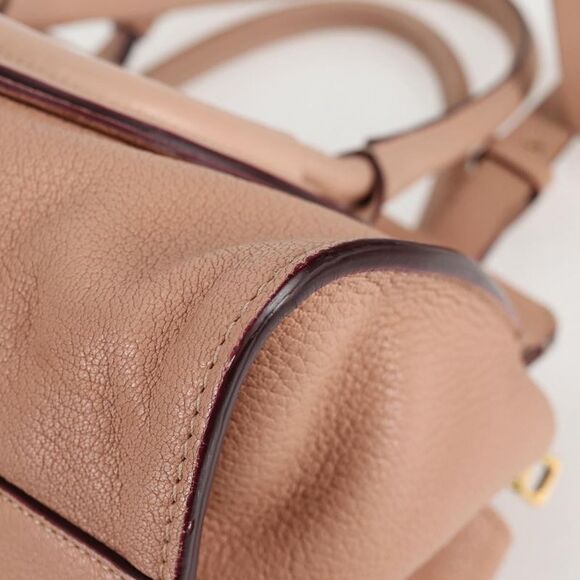 Chloe Everston Satchel Leather Beige Leather Bag (Pre-Owned) - Picture 10 of 16